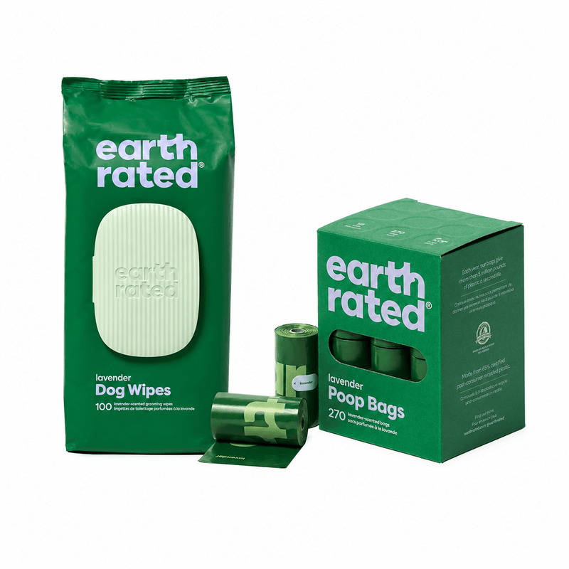 Square-framed Earth Rated Lavender Walk & Groom Bundle